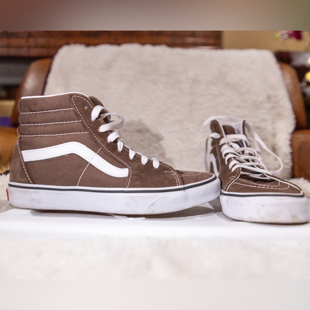 3 Pairs - VANS High Tops women’s sz 9 sk8-hi